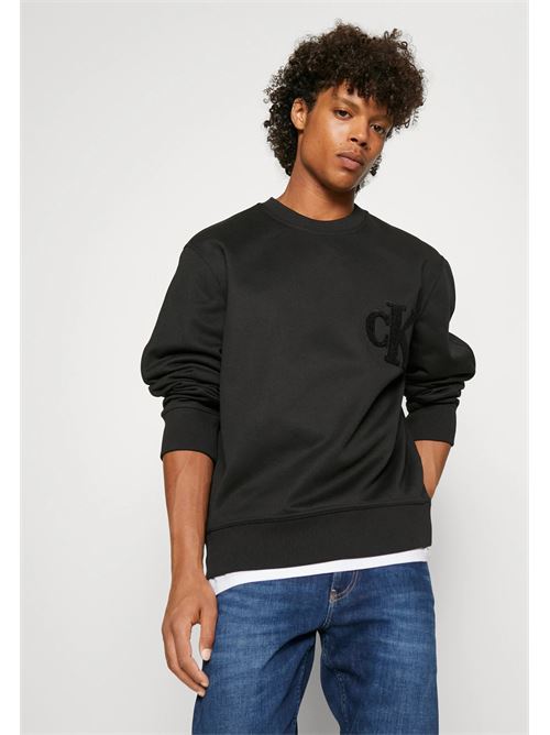 ck chenille crew neck CALVIN KLEIN JEANS | J30J323454BEH